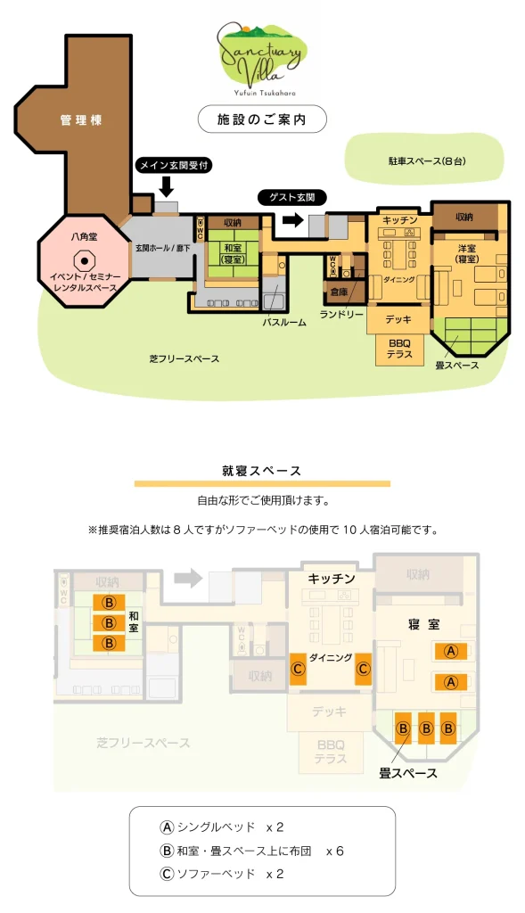 サンクチュアリ施設のご案内